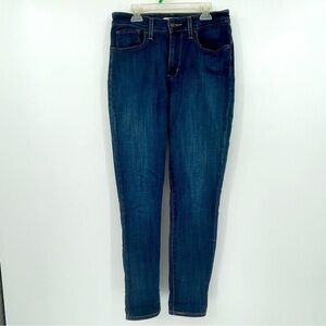 Levi’s 721 High Rise Skinny Jeans – Blue Denim, Size W28 L30